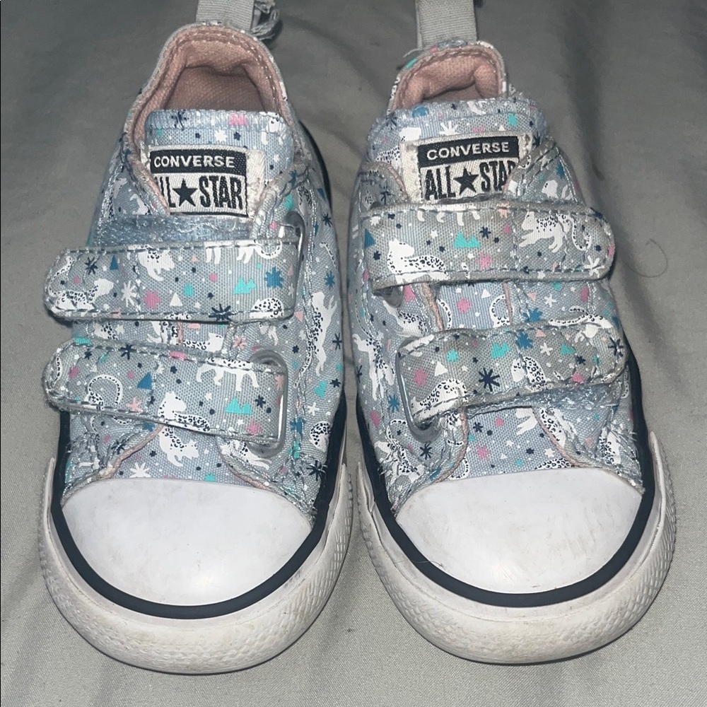 Converse Kids' Leopard Sneakers